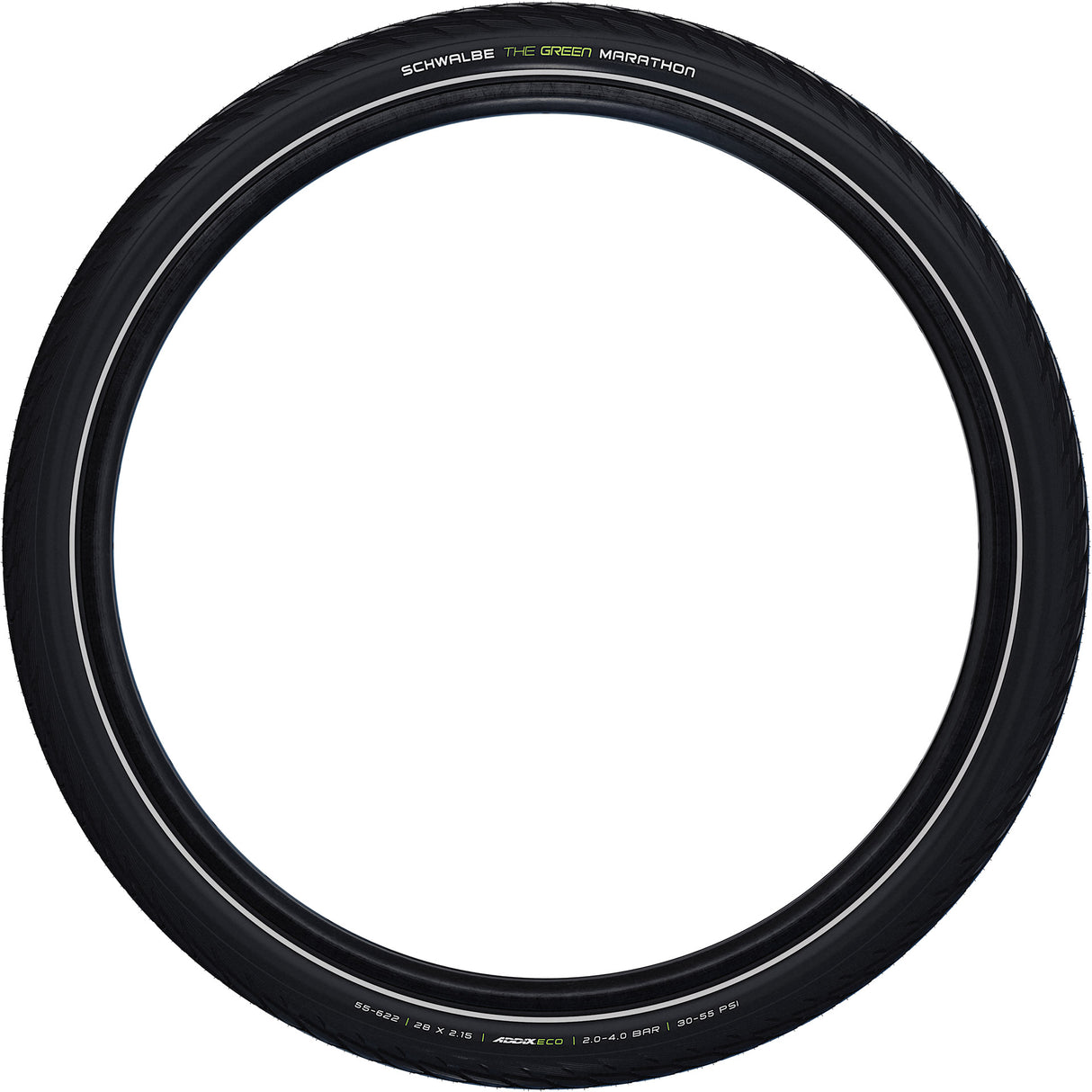 Schwalbe Marathon green guard 55-622(28x2.15) zwart reflex