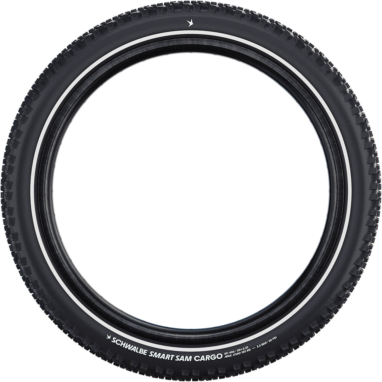 Schwalbe draadband smart sam cargo perf. 60-559 +r zwart