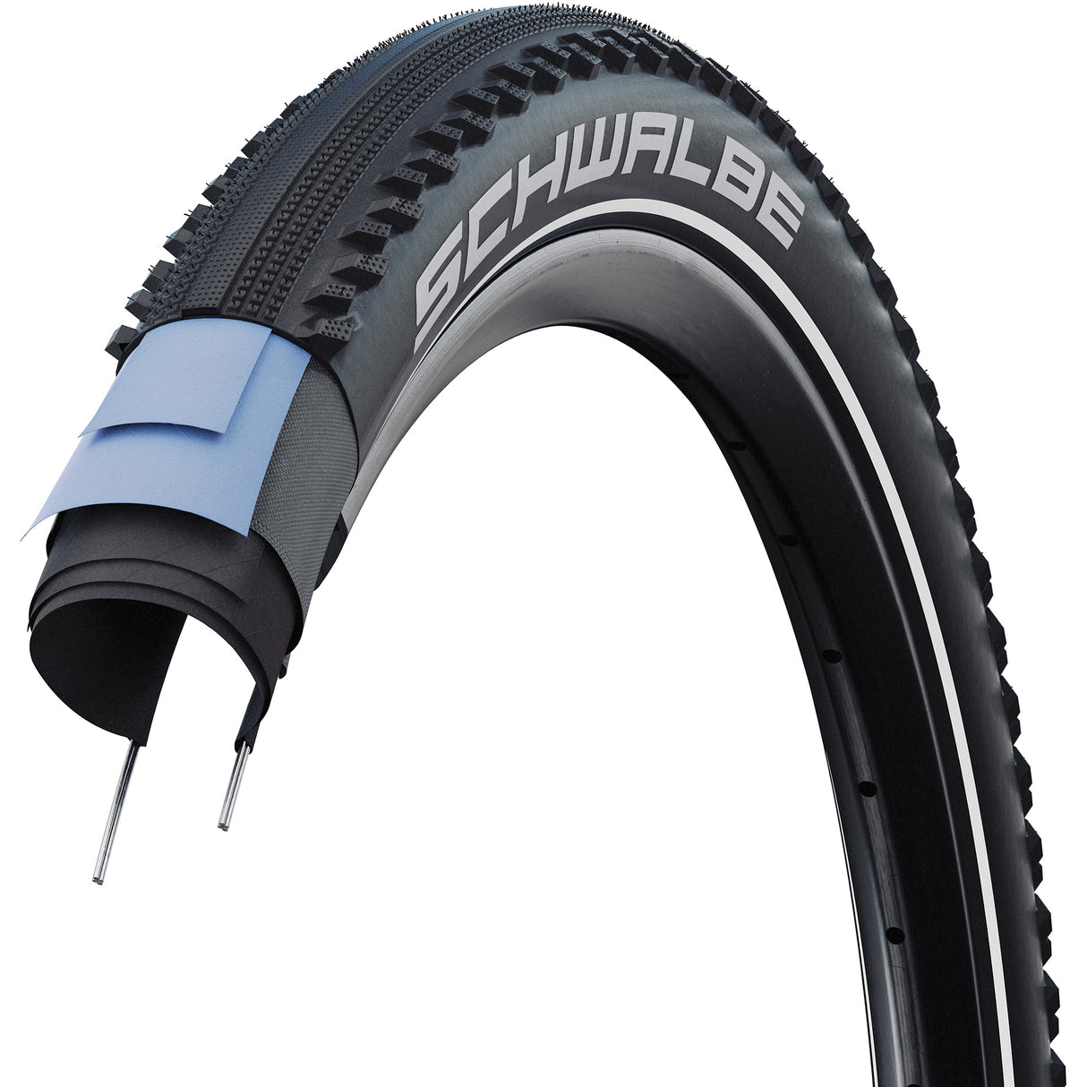 Schwalbe draadband motion hurricane 62-584 +r zwart