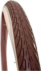 Deli buitenband r 47-559 26x1.75 bruin creme