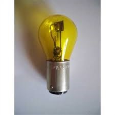 Bosma duplo lamp 6v 15 15w bax15d geel