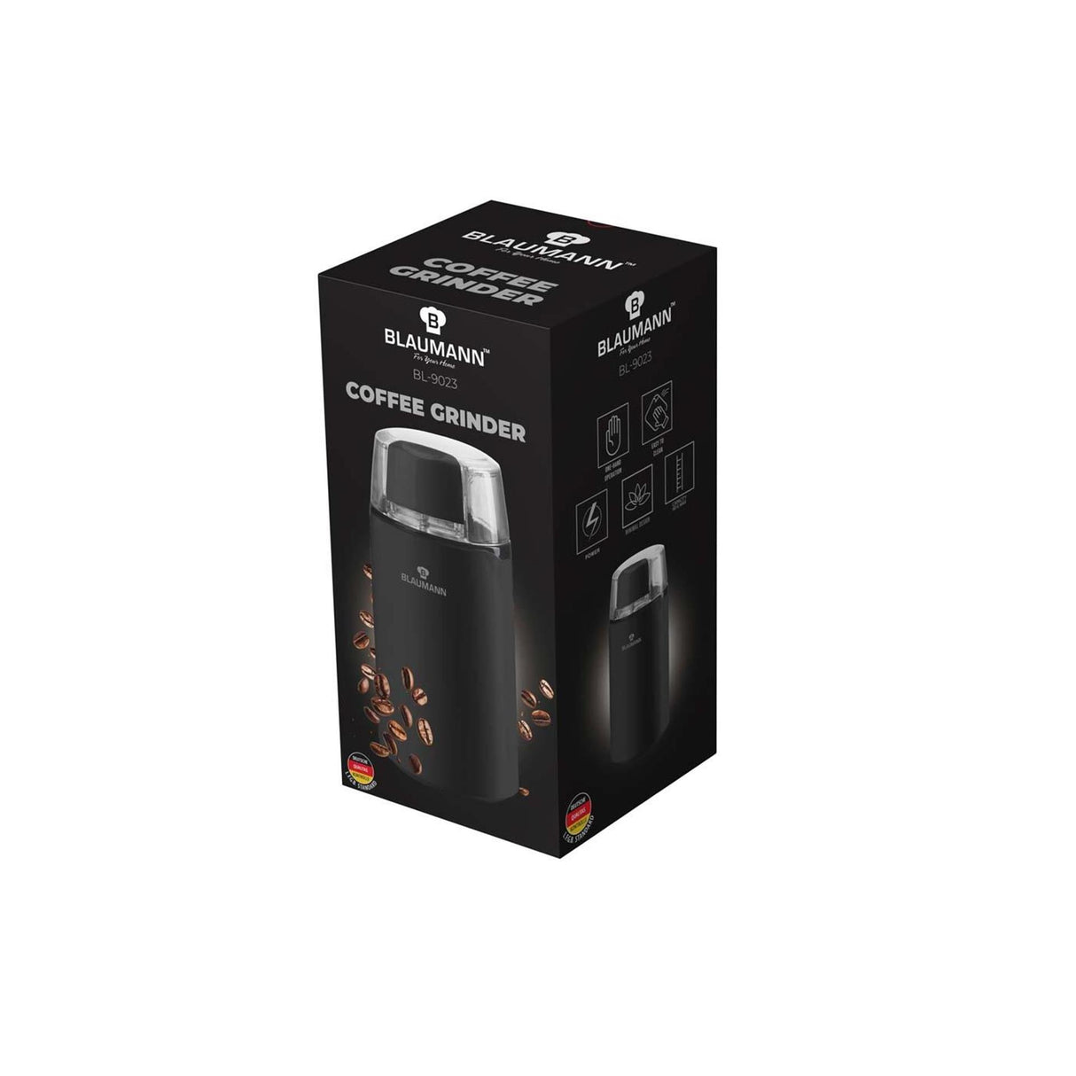 Blaumann black silver koffiemolen