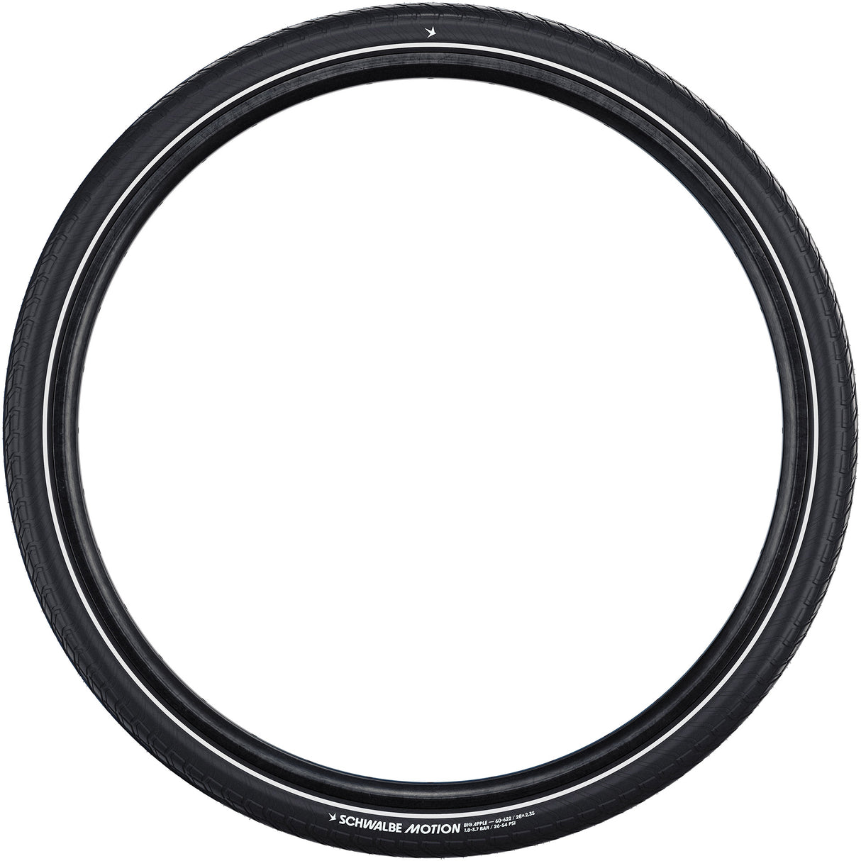 Schwalbe benelux b.v. schwalbe draadband motion big apple 55-622 +r zwart