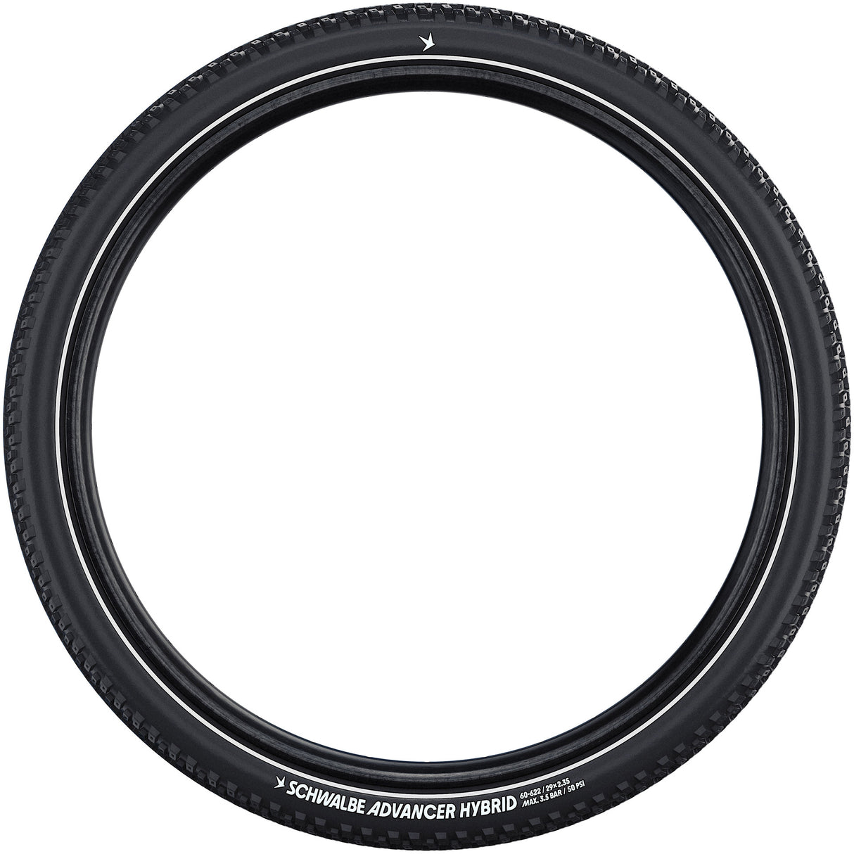 Schwalbe reifen advancer hybrid active line tyre advancer hybrid act.line 60-622