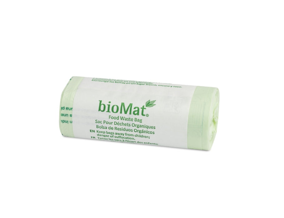 Biomat composteerbare vuilniszakken - 5l - 25 st.