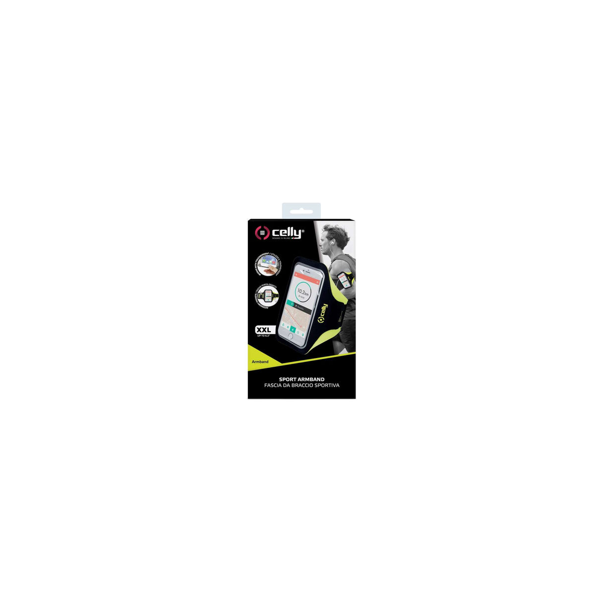 Celly Armband XXL geel