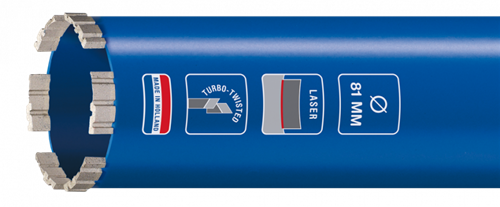 Carat diamantboor ø126x400xm30 em master