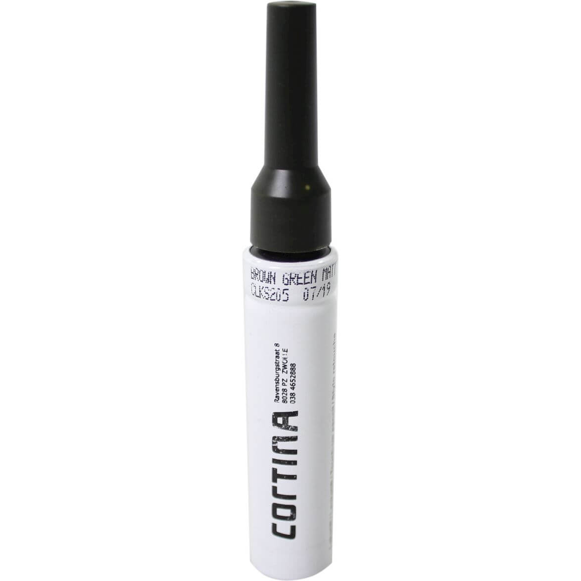 Cortina lakstift brown green ral 6008 matte