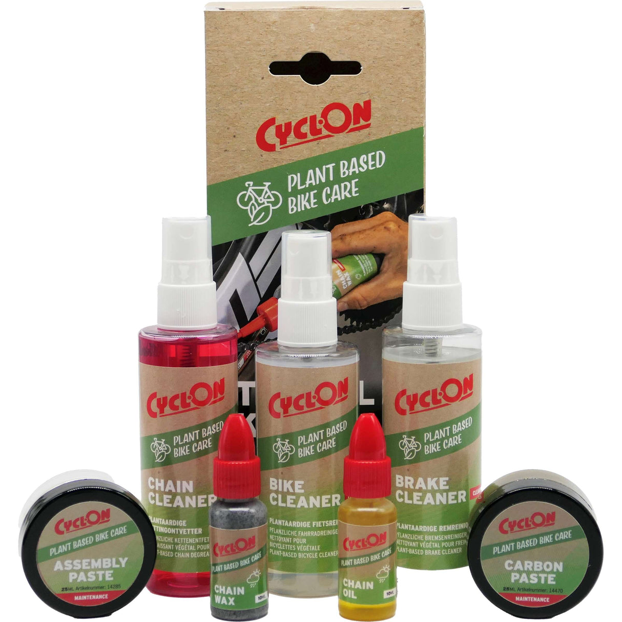 Cyclon pakket plant based travel kit