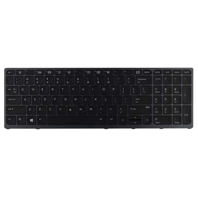 Hp laptop toetsenbord azerty be + backlight