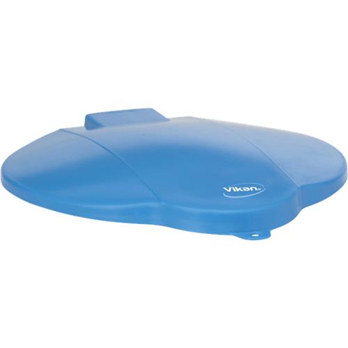 Vikan emmerdeksel blauw 12 ltr. met schenktuit
