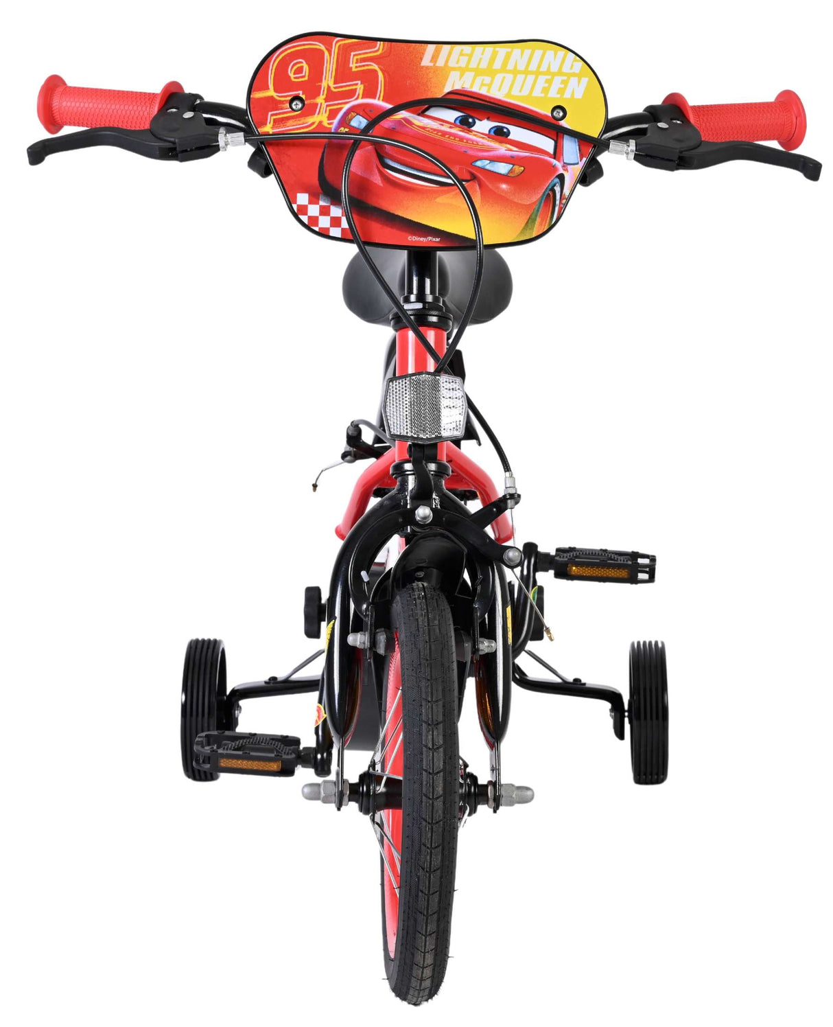 Disney autos disney cars kinderfiets - jongens - 12 inch - twee handremmen