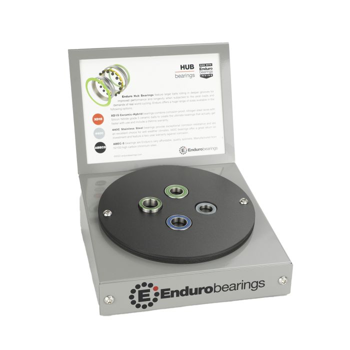 Enduro bearings counter display top cap - hub bearings