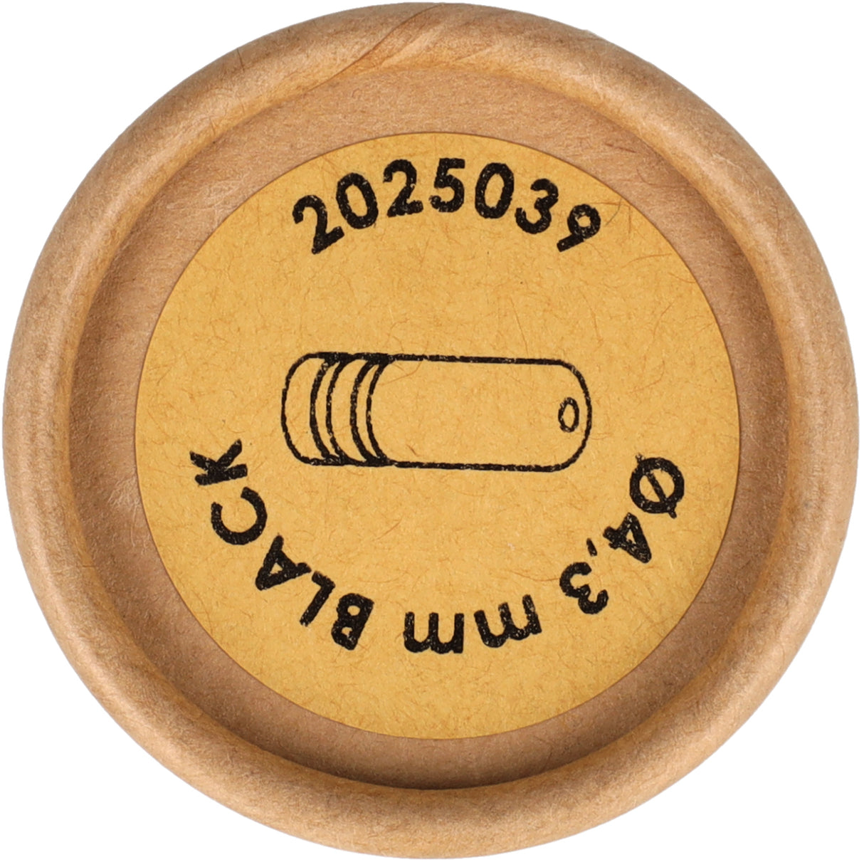 Elvedes kabelhoedjes ø4,3mm pvc - zwart