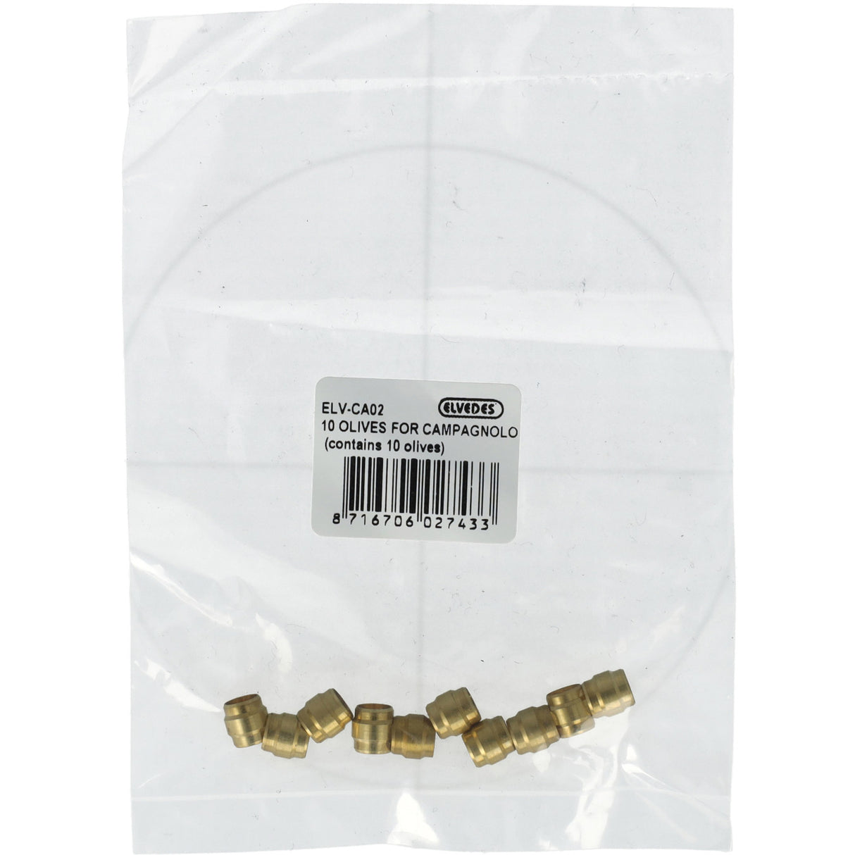 Elvedes olijven campagnolo hydraulische remslang (10st)