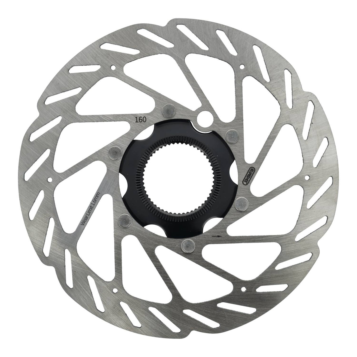 Elvedes remschijf centerlock �160mm t=1,8mm sensor magneet