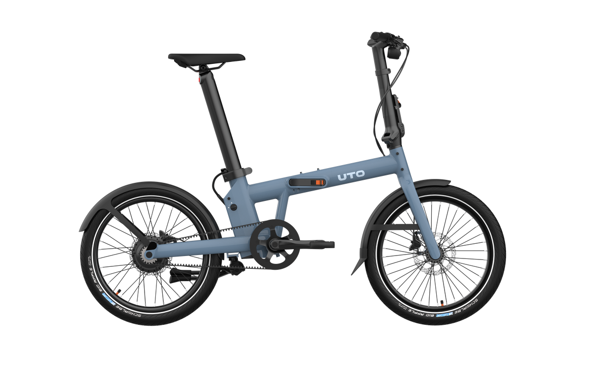 Uto elektrische vouwfiets pro20 v3 uart blauw