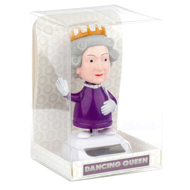 Dansende koningin solar poppetje