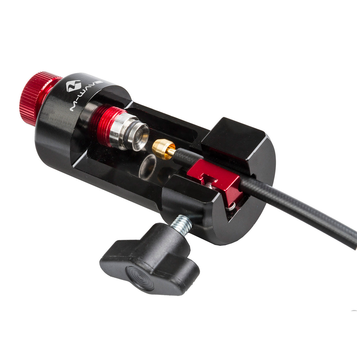 M-wave nippelpers voor hydraulische remleiding