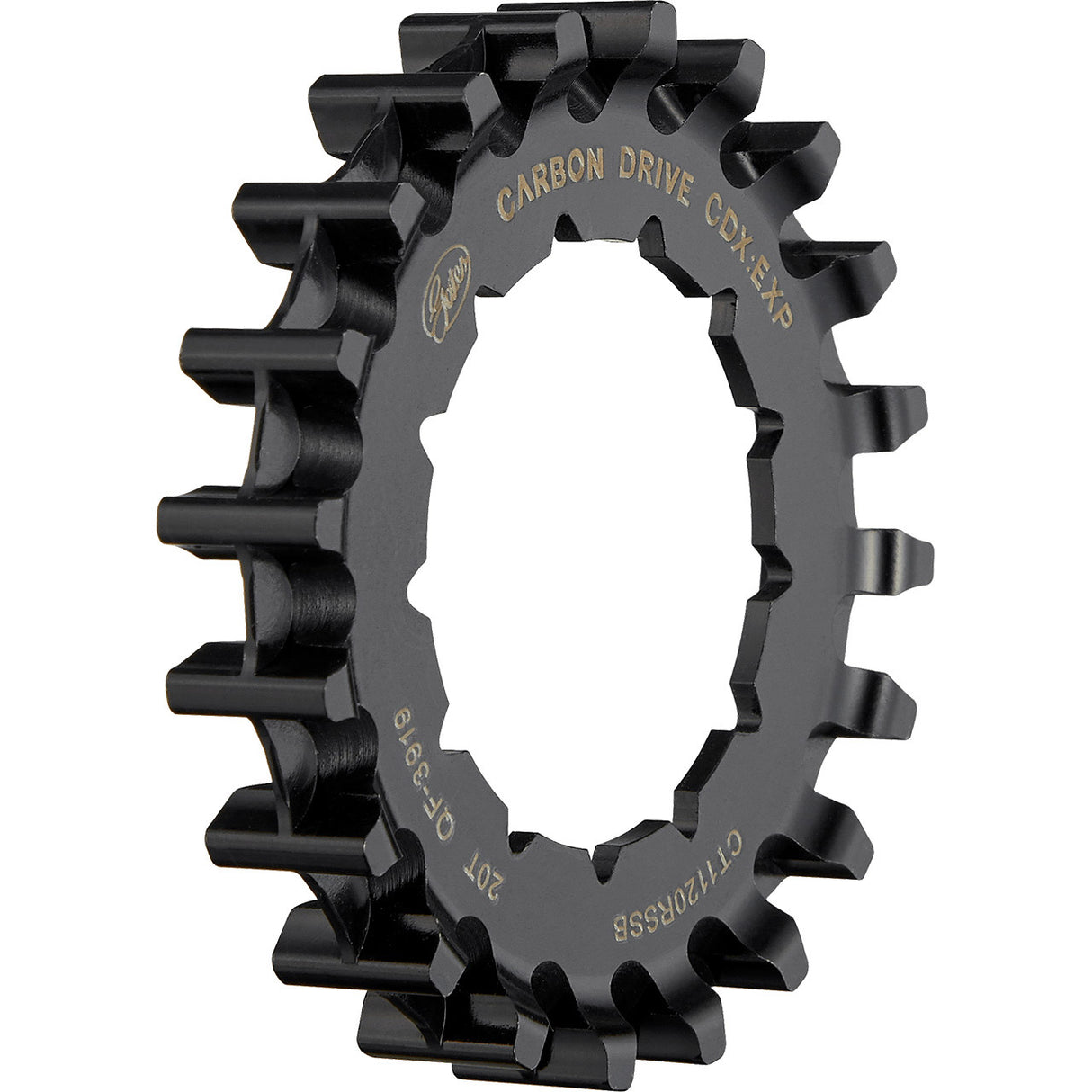 Gates sprocket cdx 20t rohloff splined zwart