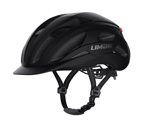 Limar helm action urban l 57-61 mat zwart met led