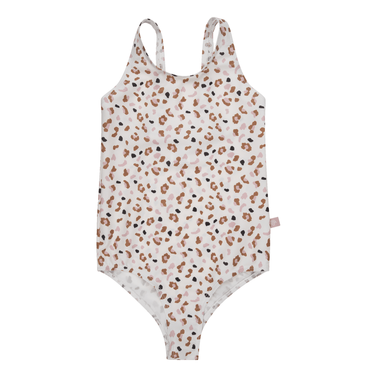 Leopard | kaki meisjes uv badpak