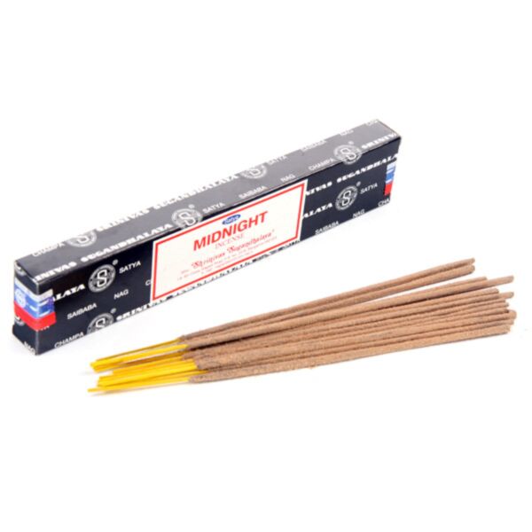 Midnight - satya nag champa wierook stokjes