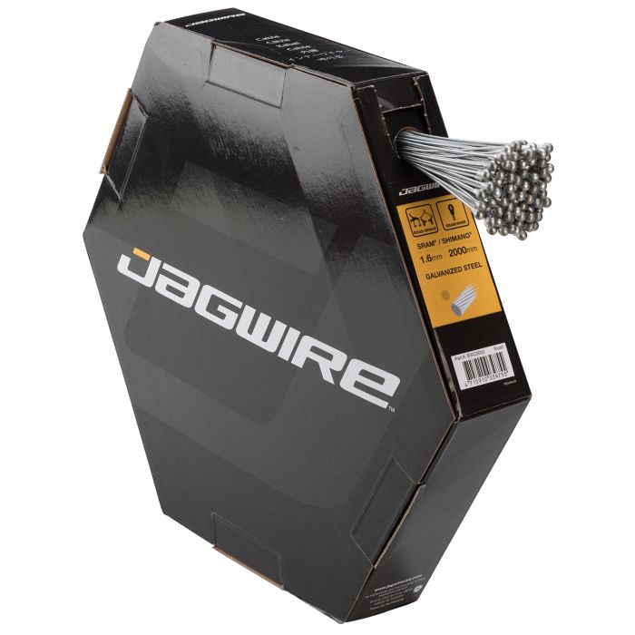 Jagwire road brake cable - basics galvanized - 1.6x2000mm - sram shimano (100pcs)