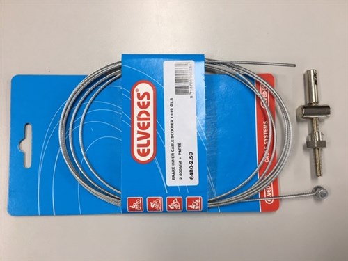 Elvedes cable systems bv rem binnenkabel set scooter uni 2.5m 6480
