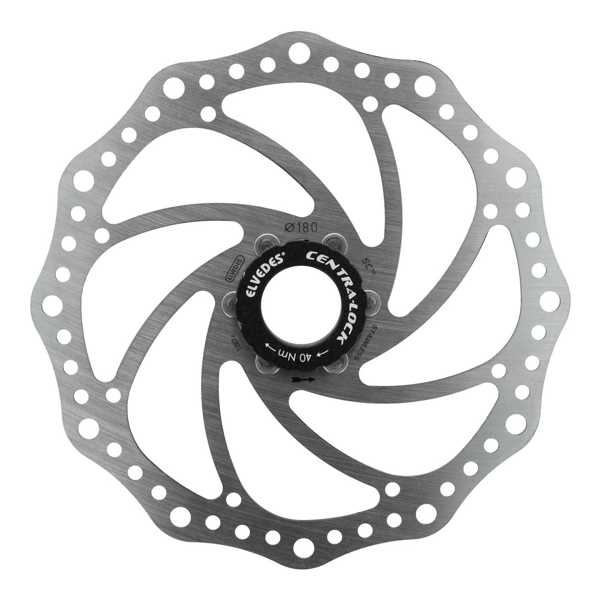 Rotor Elvedes sc18 180mm doorsnee