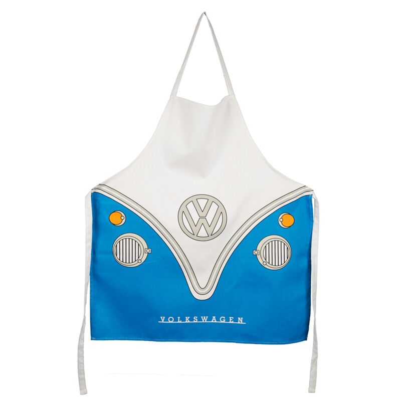 Union keukenschort - blauw - volkswagen busje vw t1