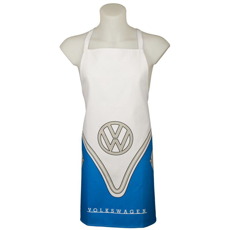 Union keukenschort - blauw - volkswagen busje vw t1