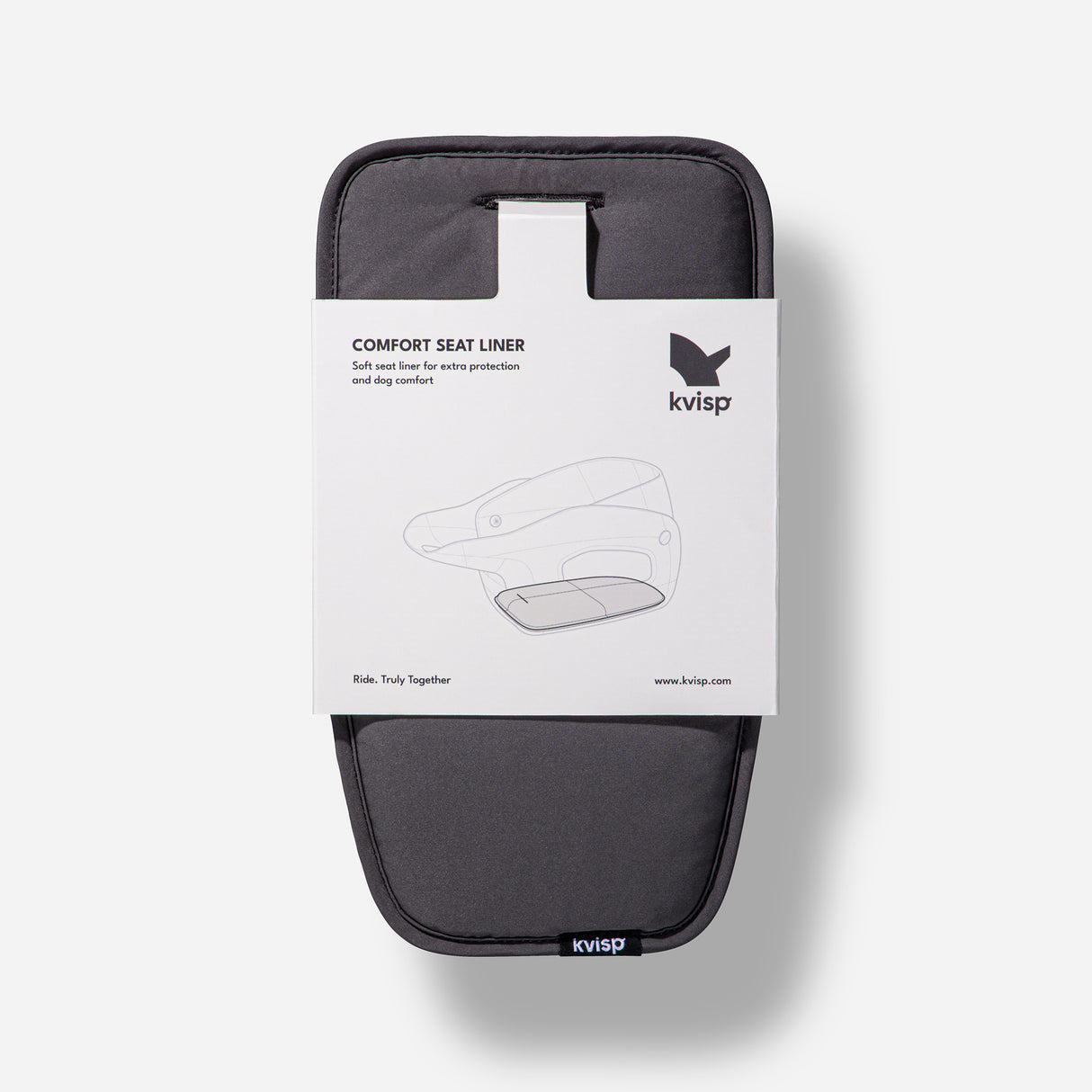 Kvisp comfort seat liner midnight gray
