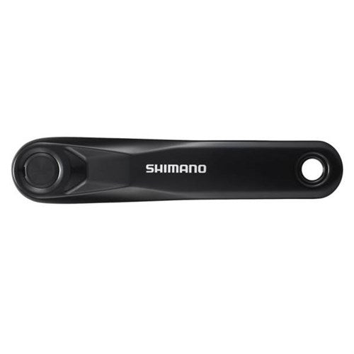 Shimano crank rechts vierkant e5000 zwart 170mm