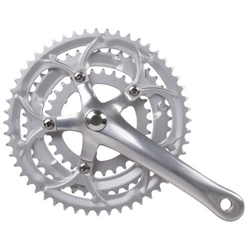 M-wave crankstel race triple 52 42 30t alu 8v (113mm)