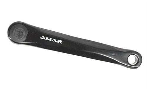 Mp mijnen pieper bv mp linker crank staal 170 mm zwart-778-k
