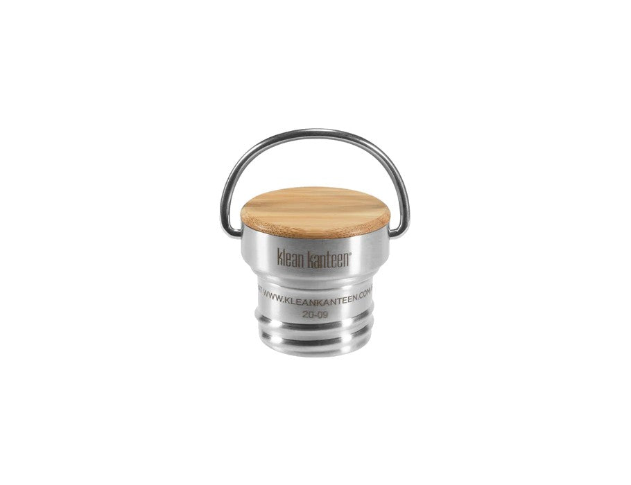 Klean kanteen rvs loop cap schroefdop - bamboe