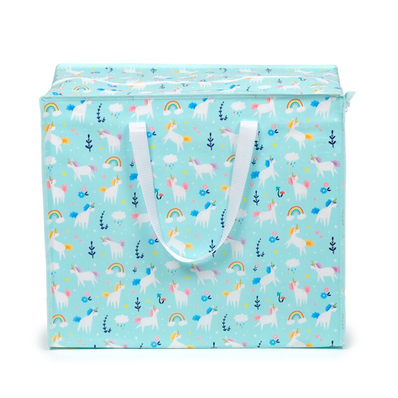 Unicorn magic waszak opbergtas met rits