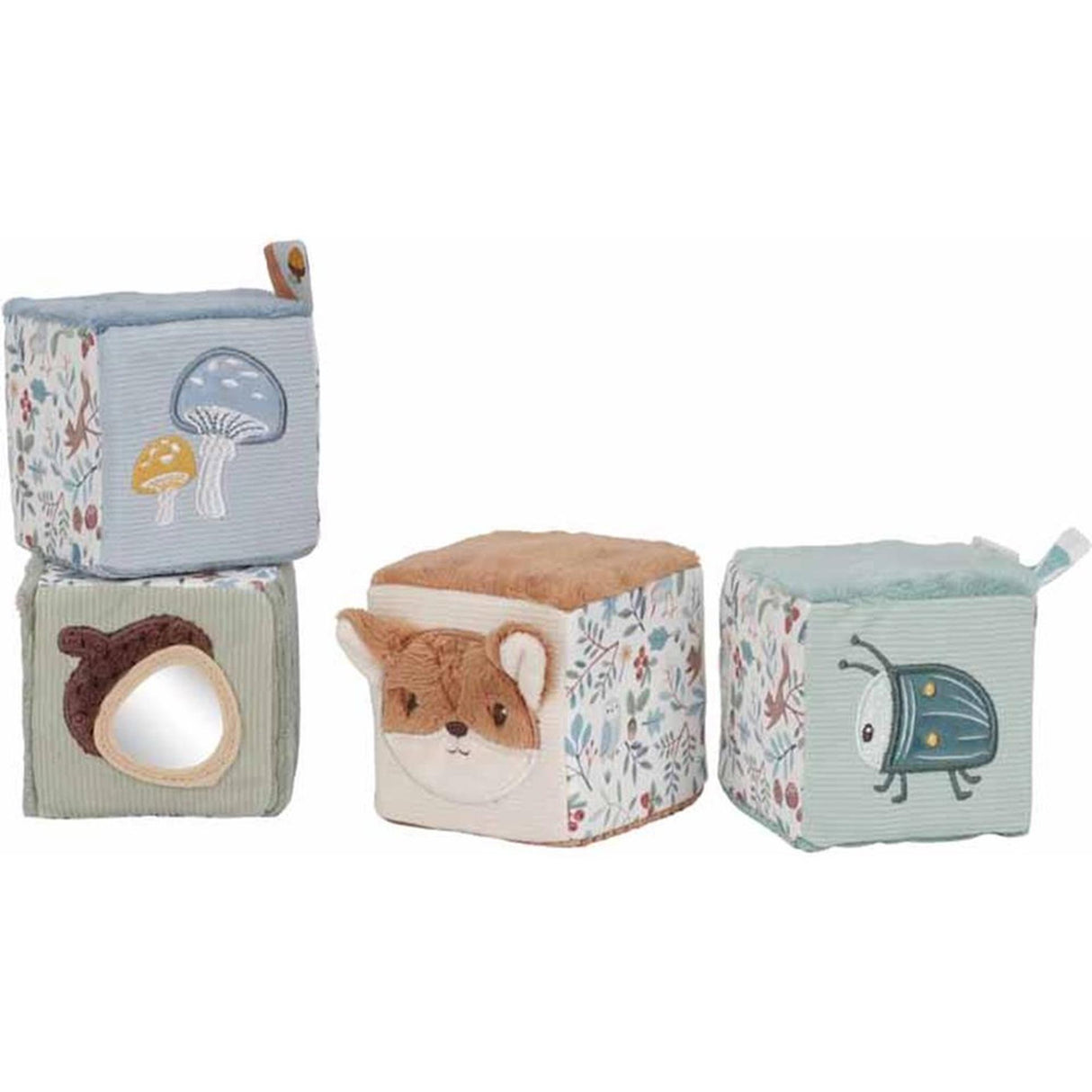 Little dutch zachte blokkenset - forest friends