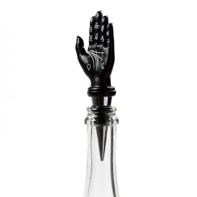 Mantra hand tarot handpalm flessenstop