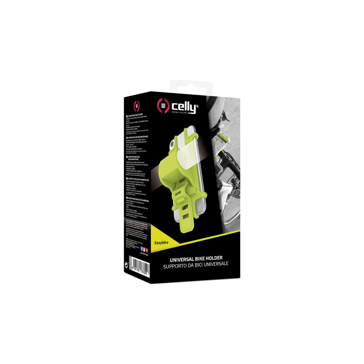 Celly Telefoonhouder Easybike universeel groen