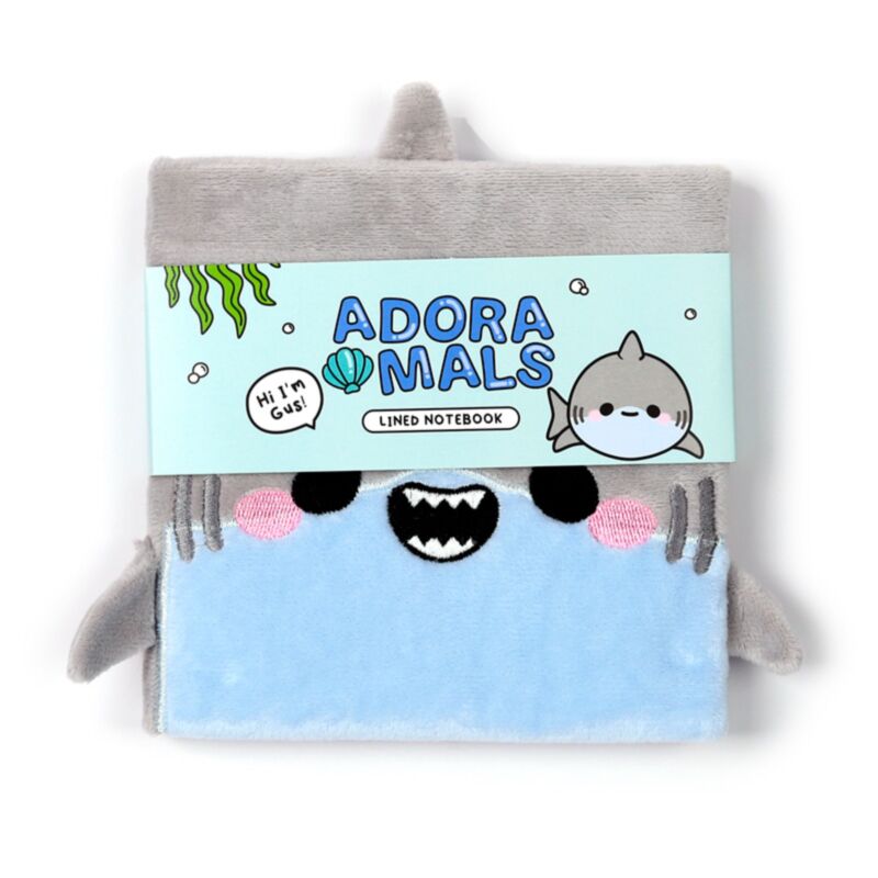 Adoramals haai fluffig notitieboekje