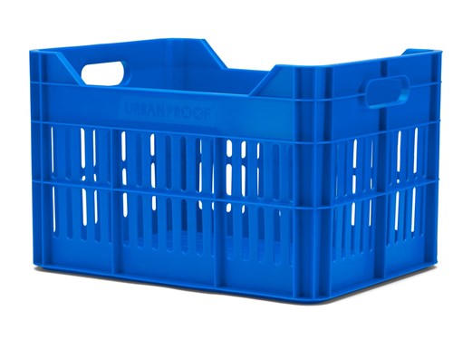 Urbanproof krat click 30l rpet blauw