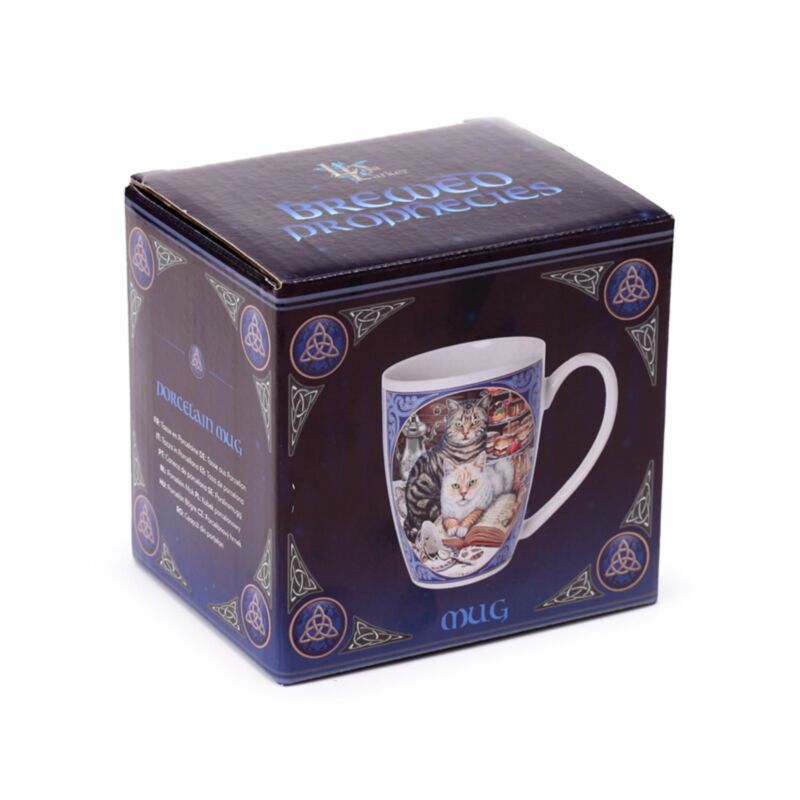Lisa parker brewed prophecies kat porselein mok
