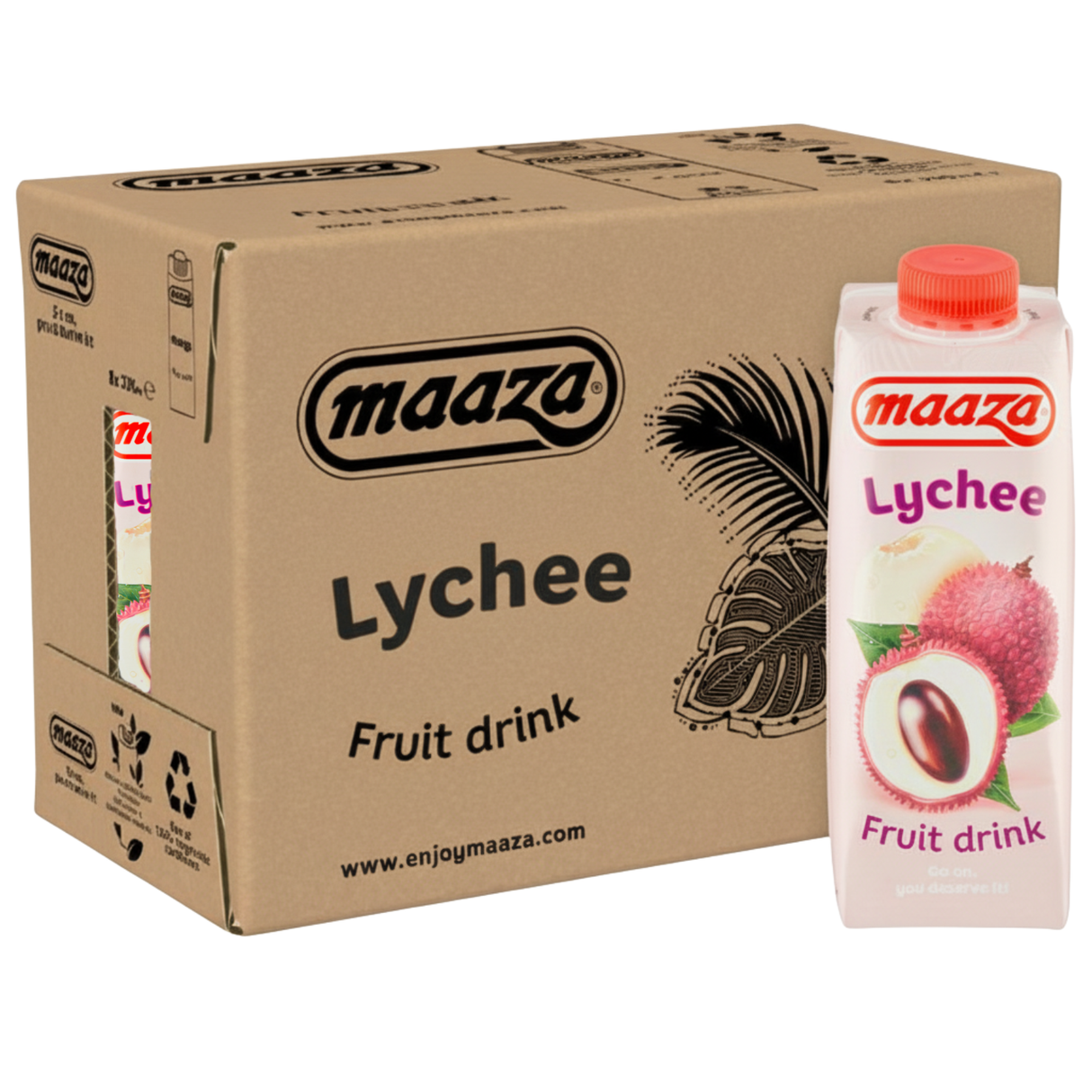 Maaza lychee fruit drink pak (8x 33 cl)