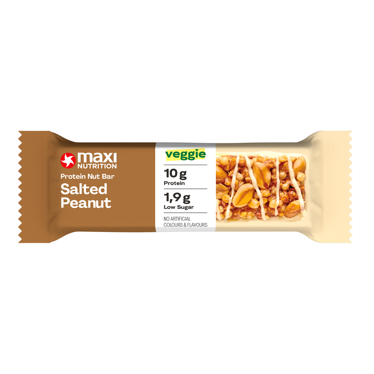 Maxi nutrition maxinutrition protein nut bar salted peanut (12x 46g)