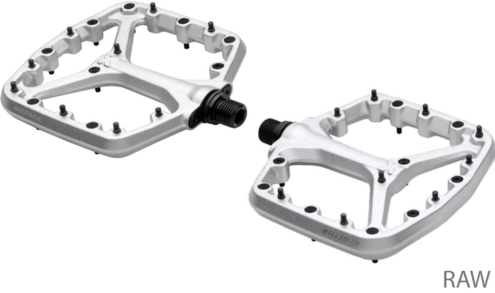 Sixpack racing millenium 4.0 platform pedals | midnight black