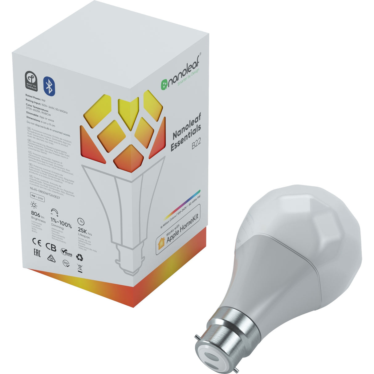 Nanoleaf Essentials A19 Bulb