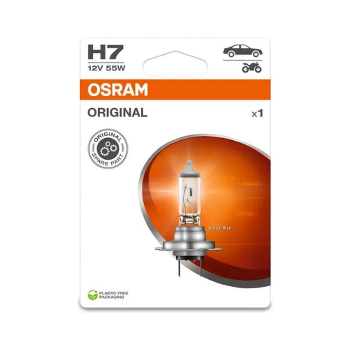 Osram original 12v h7 55w