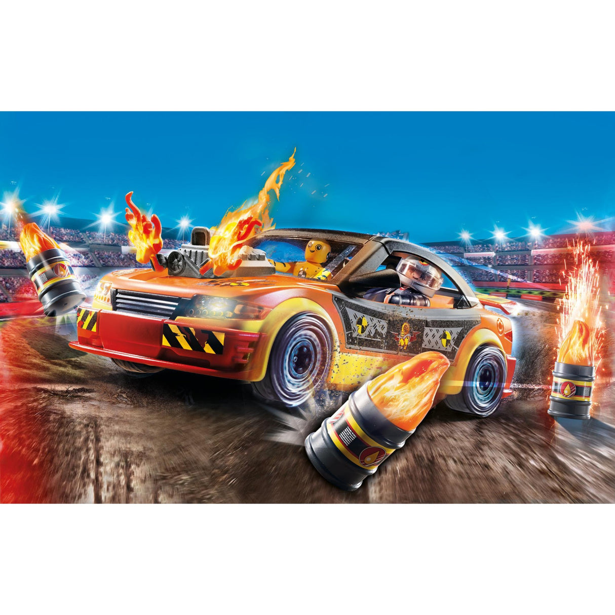 PLAYMOBIL Stuntshow Crashcar 70551